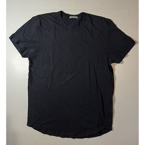 Buck Mason Crewneck TShirt 100% Cotton Mens Size Medium Grayish Blue Minimalist